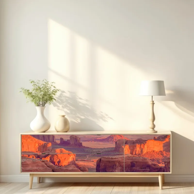 Naklejka repozycjonowalna złoty geometryczny wzór z kołami – Wallissimo®