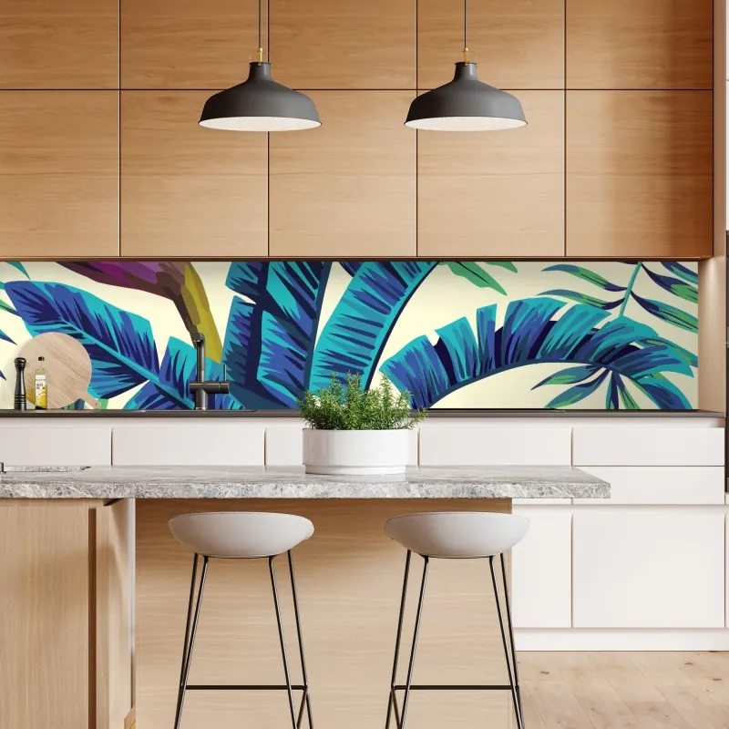 Naklejka repozycjonowalna biały trójwymiarowy geometryczny wzór low-poly – Wallissimo®