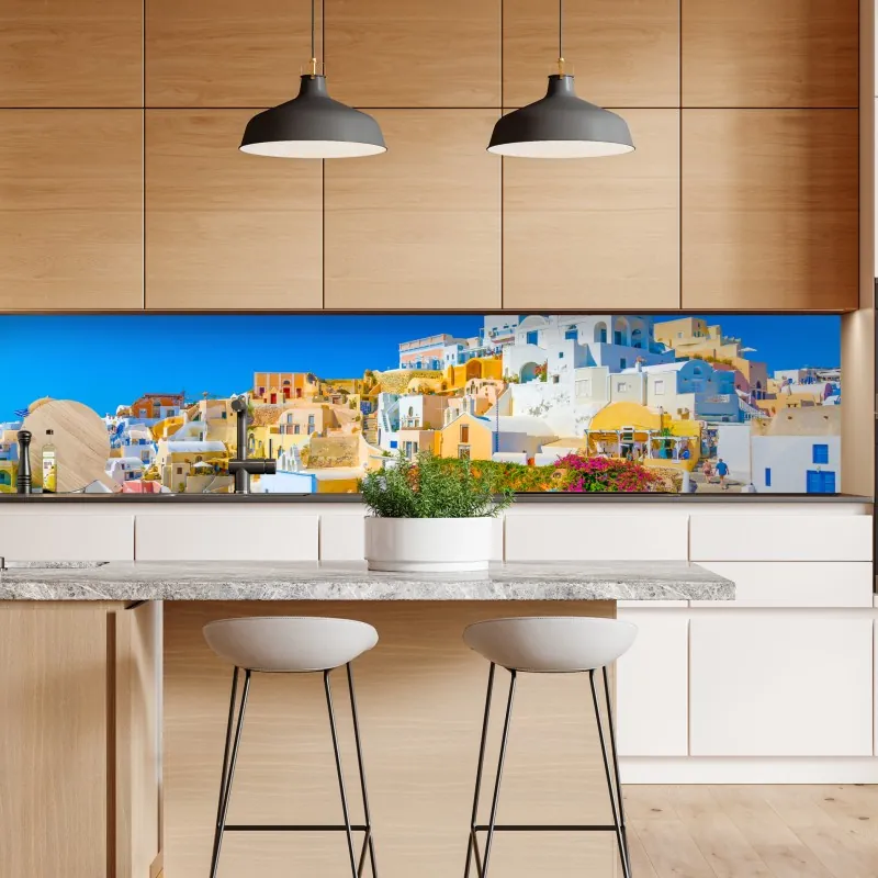 Naklejka repozycjonowalna zebra w monochromatycznych paskach – Wallissimo®