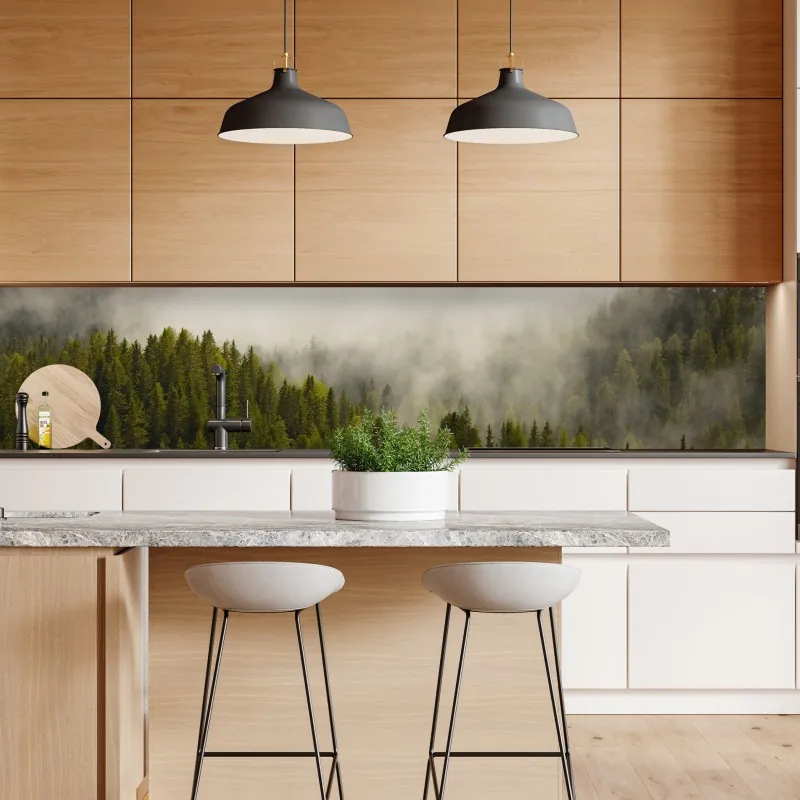 Naklejka repozycjonowalna tropikalny zachód słońca na plaży z koktajlem – Wallissimo®