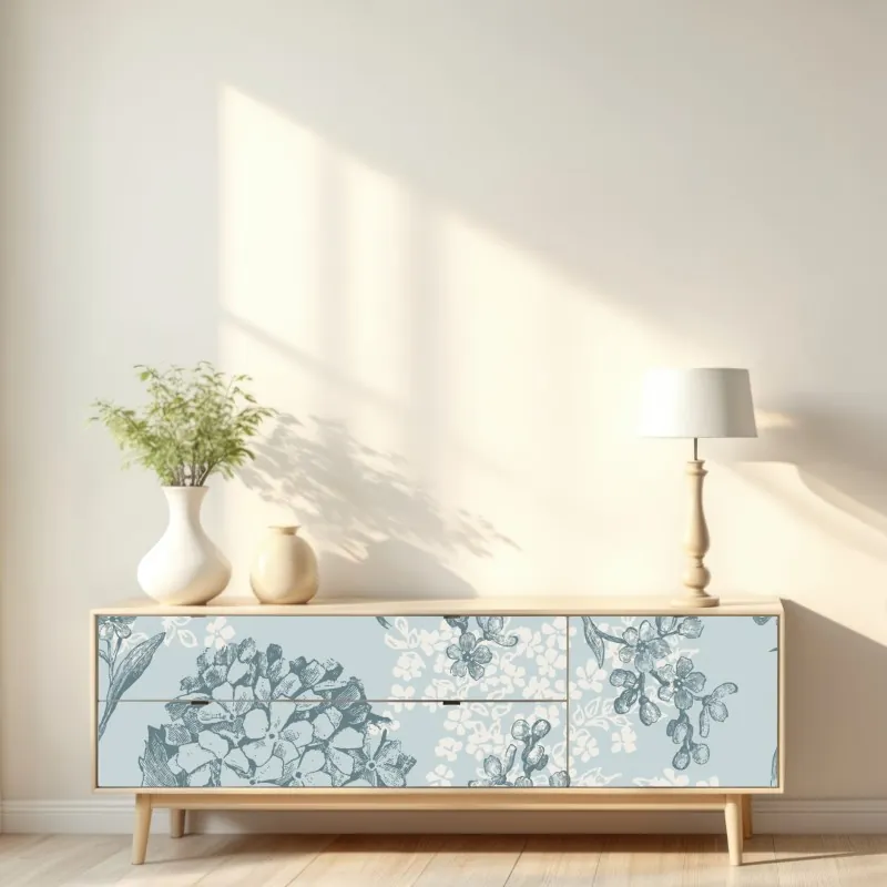 Naklejka repozycjonowalna radosny geometryczny wzór – Wallissimo®