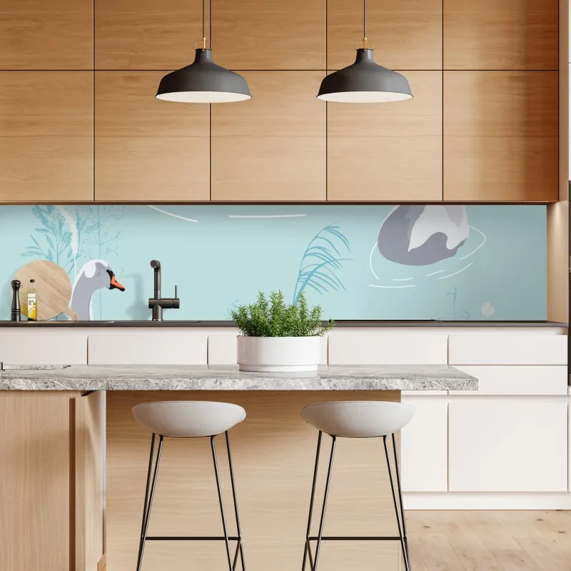 Naklejka repozycjonowalna elegancki beżowy wzór damask – Wallissimo®