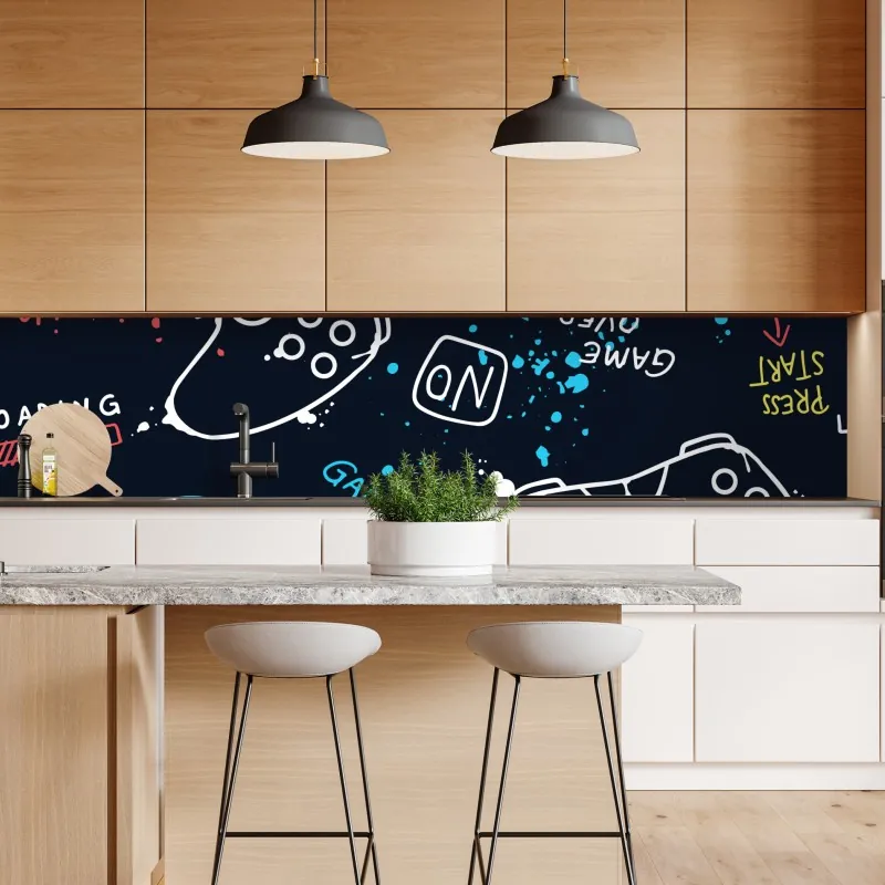 Naklejka repozycjonowalna czarna tekstura betonu – Wallissimo®