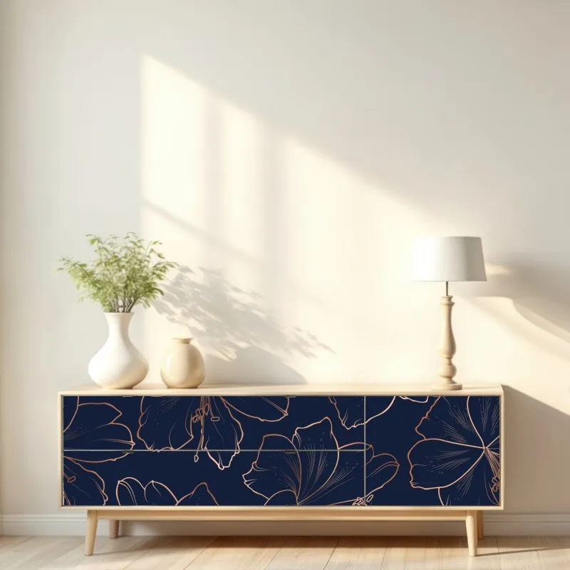 Naklejka repozycjonowalna turkusowe jezioro i górski pejzaż – Wallissimo®