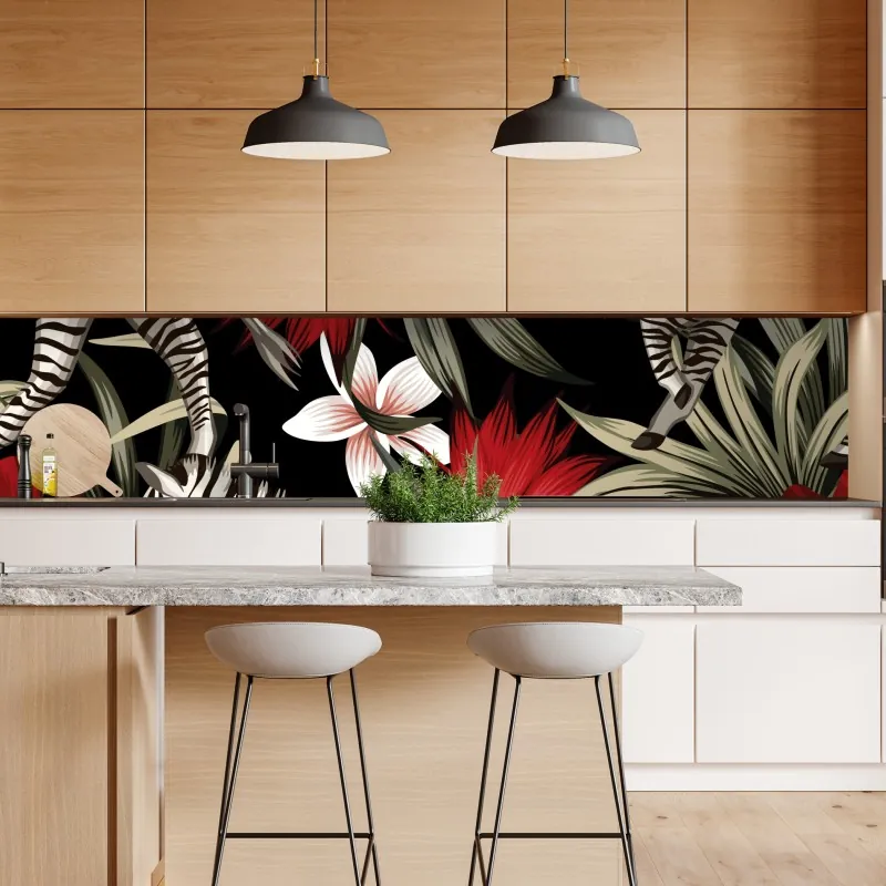 Naklejka repozycjonowalna spokojna plaża Konyaalti, Antalya – Wallissimo®