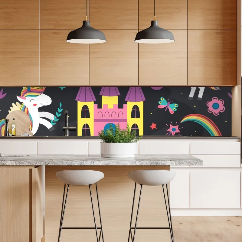 Naklejka repozycjonowalna czarny marmur ze złotymi żyłami – Wallissimo®