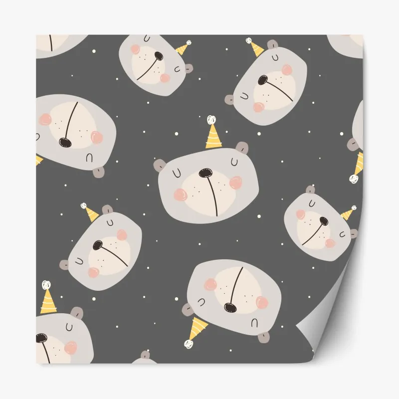 Naklejka repozycjonowalna turkusowy dmuchawiec z bliska – Wallissimo®