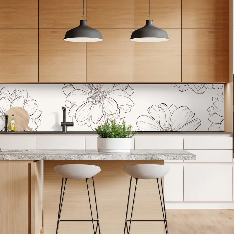 Naklejka repozycjonowalna magiczny różowy wzór jednorożca – Wallissimo®