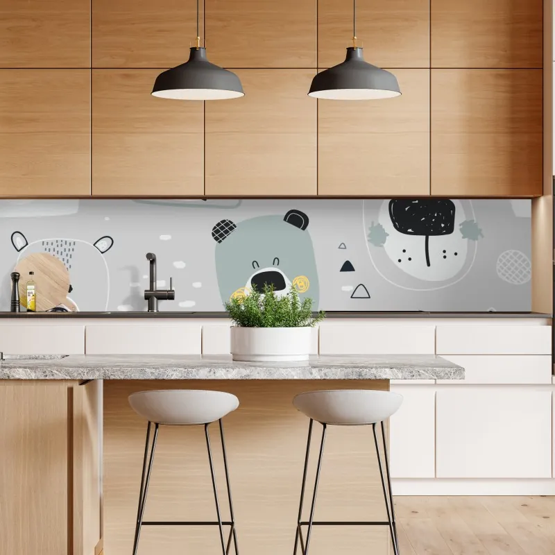 Naklejka repozycjonowalna zbliżenie bukietu słoneczników i dali – Wallissimo®