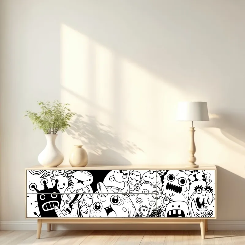 Naklejka repozycjonowalna Pawilon Tengwang o wschodzie słońca – Wallissimo®