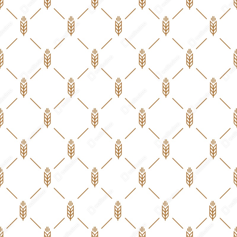 Naklejka repozycjonowalna złoty geometryczny wzór pszenicy – Wallissimo® Naklejka repozycjonowalna złoty geometryczny wzór pszenicy – Wallissimo®