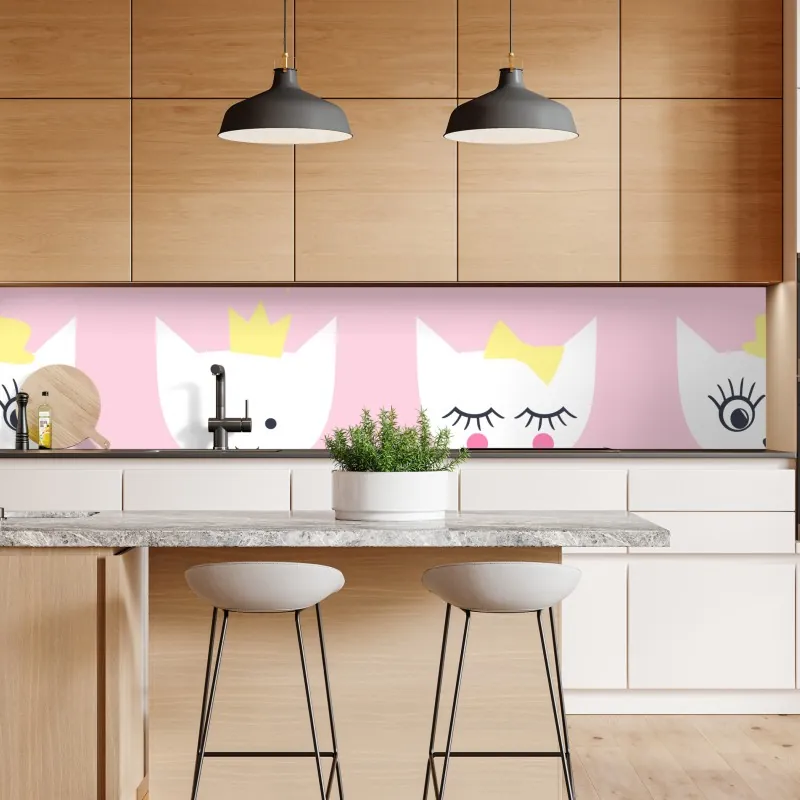 Naklejka repozycjonowalna turkusowo-złota abstrakcja w technice alcohol ink – Wallissimo®