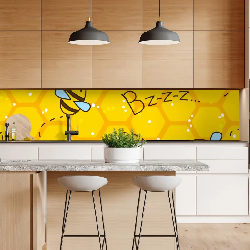 Naklejka repozycjonowalna dwa konie na mglistym wzgórzu, Wyspy Owcze – Wallissimo®