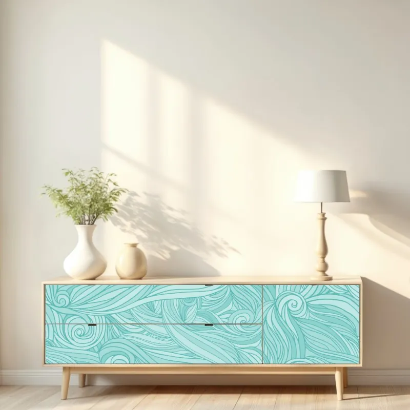 Naklejka repozycjonowalna portret czarnej pantery na czarnym tle – Wallissimo®