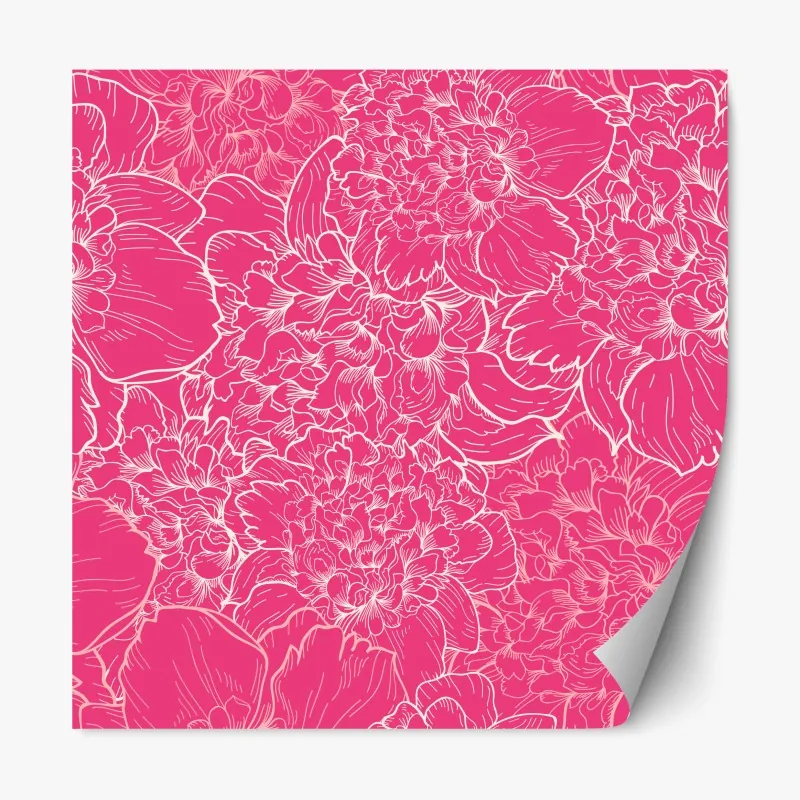 Naklejka repozycjonowalna odważne geometryczne linie – Wallissimo®