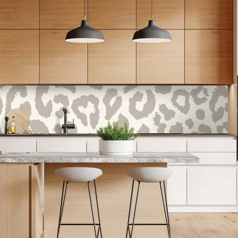 Naklejka repozycjonowalna różowy flaming z bliska – Wallissimo®