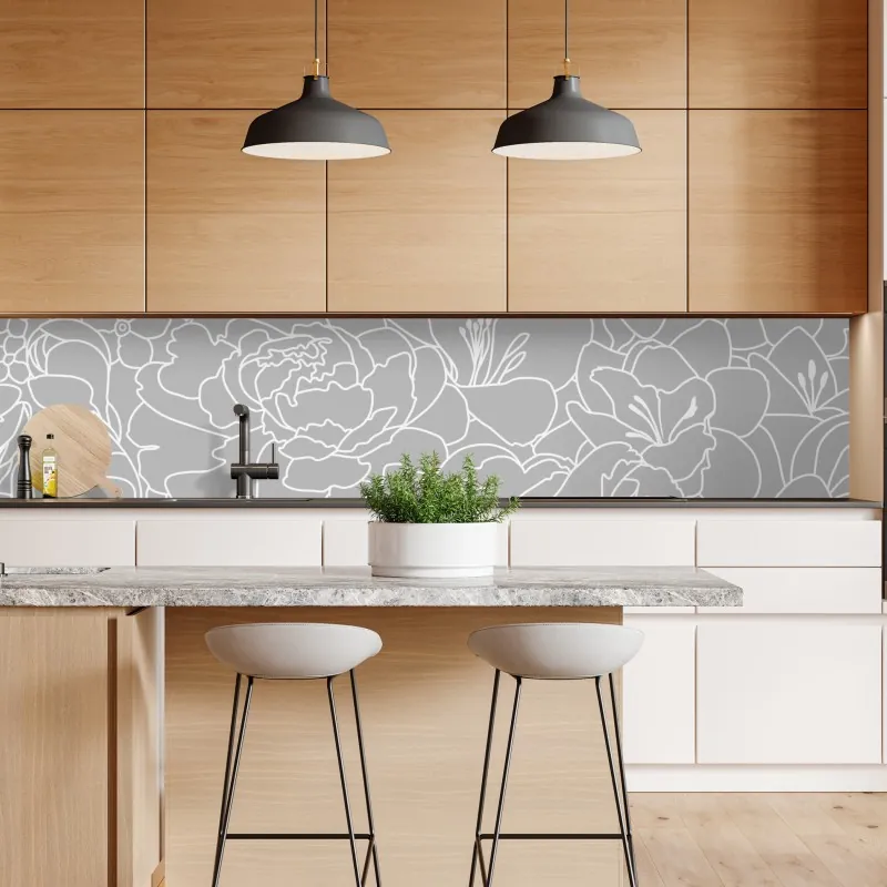 Naklejka repozycjonowalna ciemny marmur ze złotymi i kremowymi żyłami – Wallissimo®