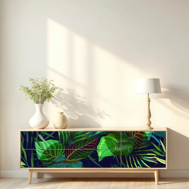 Naklejka repozycjonowalna złote odbicie dmuchawca – Wallissimo®