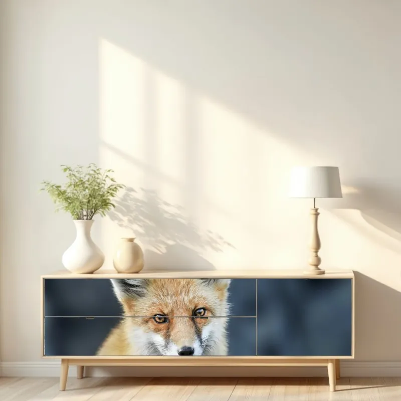 Naklejka repozycjonowalna elegancki szary wzór damasceński – Wallissimo®