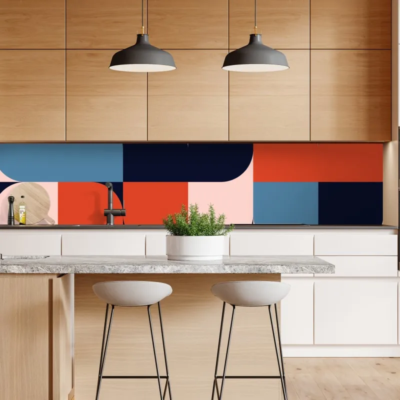 Naklejka repozycjonowalna bujne tropikalne liście – Wallissimo®