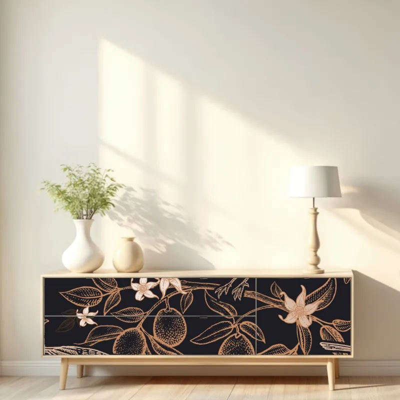 Naklejka repozycjonowalna Pawilon Tengwang o wschodzie słońca – Wallissimo®