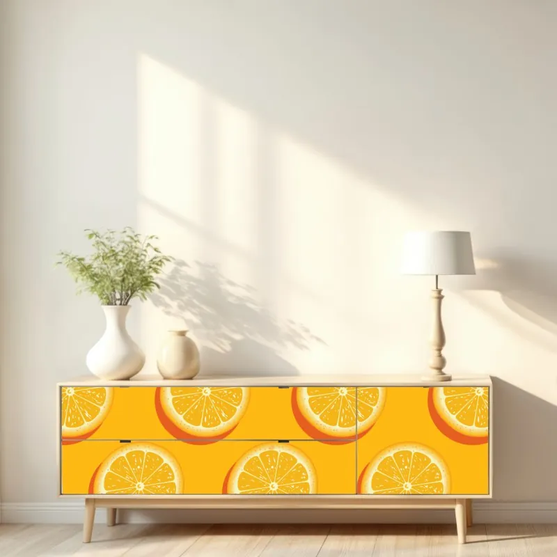 Naklejka repozycjonowalna złoty art deco łukowy wzór – Wallissimo®