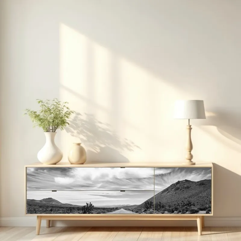 Naklejka repozycjonowalna radosny geometryczny wzór – Wallissimo®