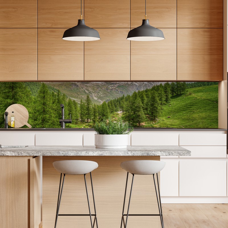 Naklejka repozycjonowalna turkusowe jezioro alpejskie w pobliżu Cervinia – Wallissimo® Naklejka repozycjonowalna turkusowe jezioro alpejskie w pobliżu Cervinia – Wallissimo®