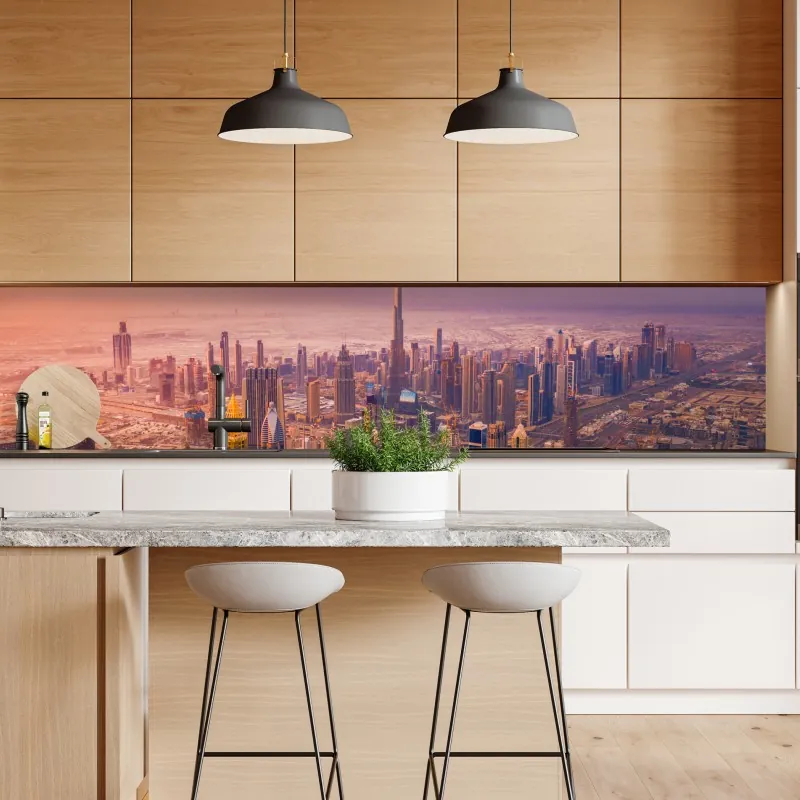 Naklejka repozycjonowalna pastelowy turkusowy wzór kwiatowy na miętowym tle – Wallissimo®