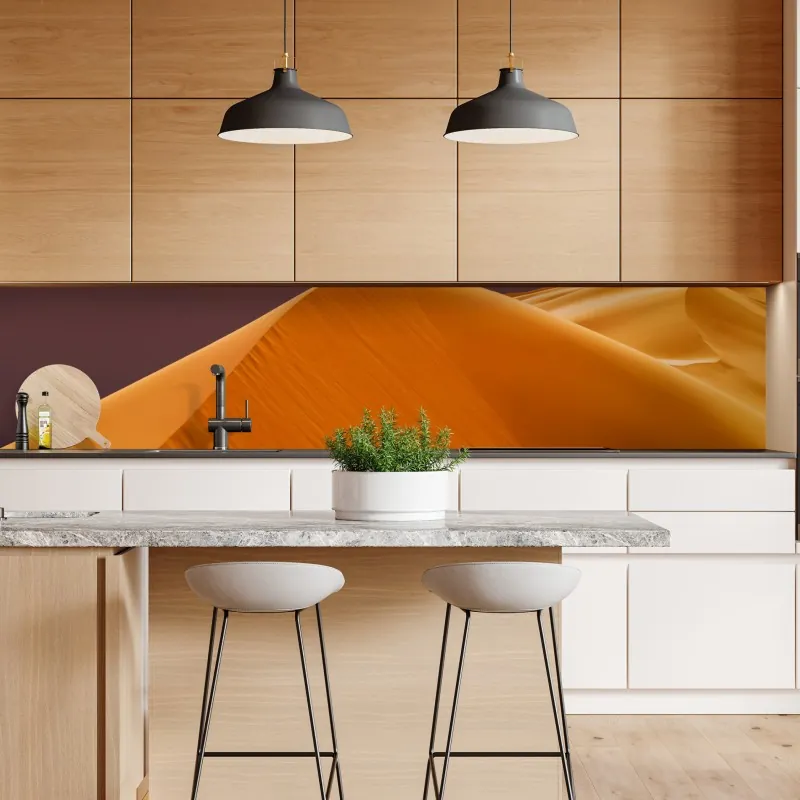 Naklejka repozycjonowalna odważne czerwone geometryczne bloki – Wallissimo®