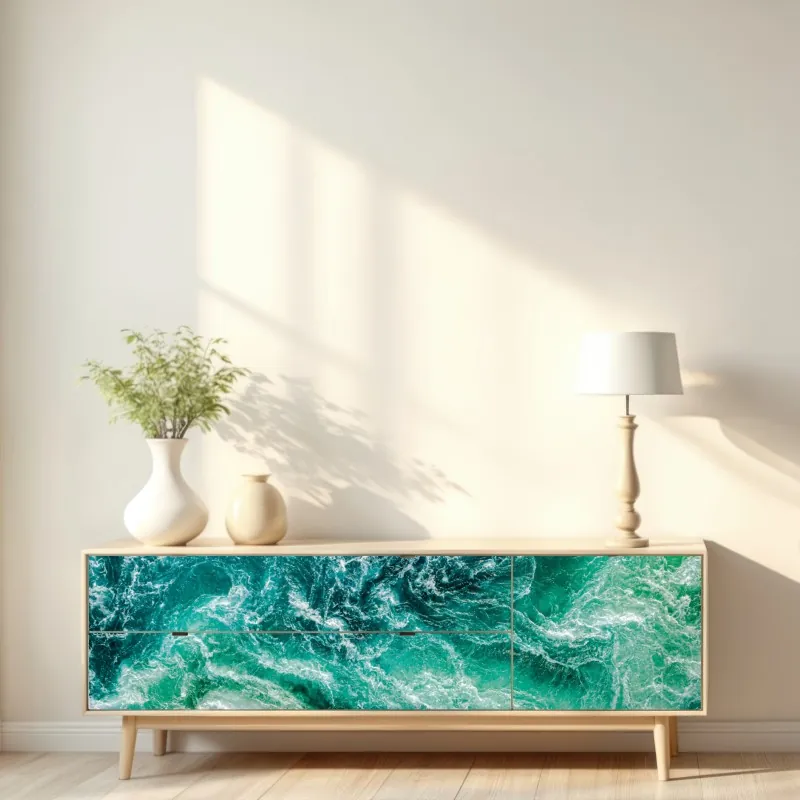 Naklejka repozycjonowalna retro wzór kontrolerów do gier – Wallissimo®