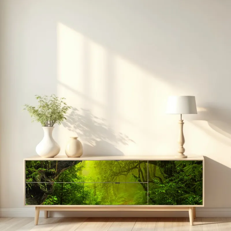 Naklejka repozycjonowalna żywy geometryczny wzór pop – Wallissimo®