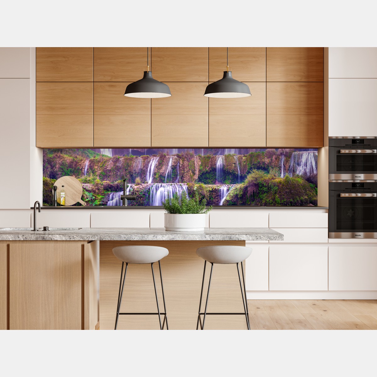 Naklejka repozycjonowalna spokojny wodospad Jiulong w Luoping, Chiny – Wallissimo® Naklejka repozycjonowalna spokojny wodospad Jiulong w Luoping, Chiny – Wallissimo®