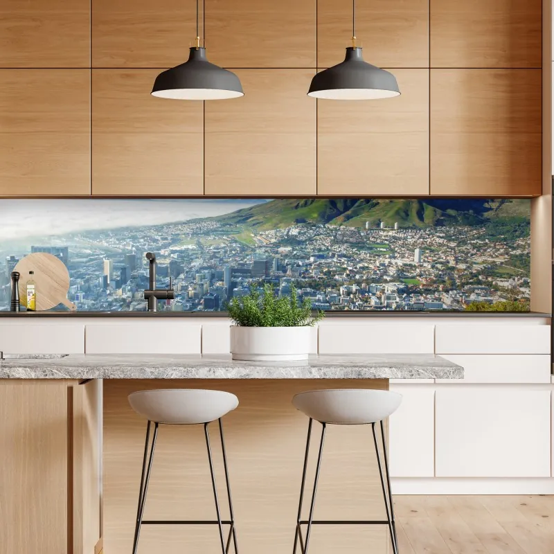 Naklejka repozycjonowalna złote tropikalne liście line art – Wallissimo®