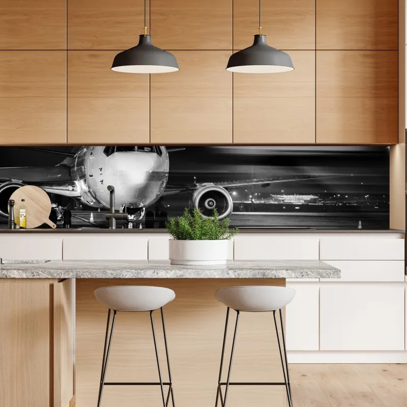 Naklejka repozycjonowalna pole czerwonych maków – Wallissimo®