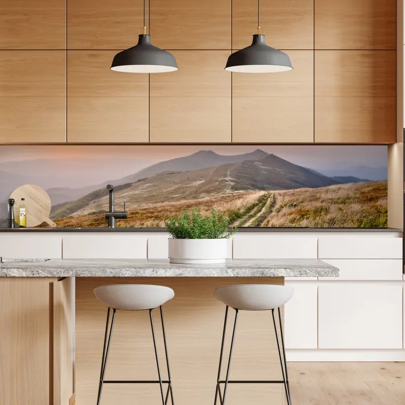 Naklejka repozycjonowalna żywe falujące kolory – Wallissimo®