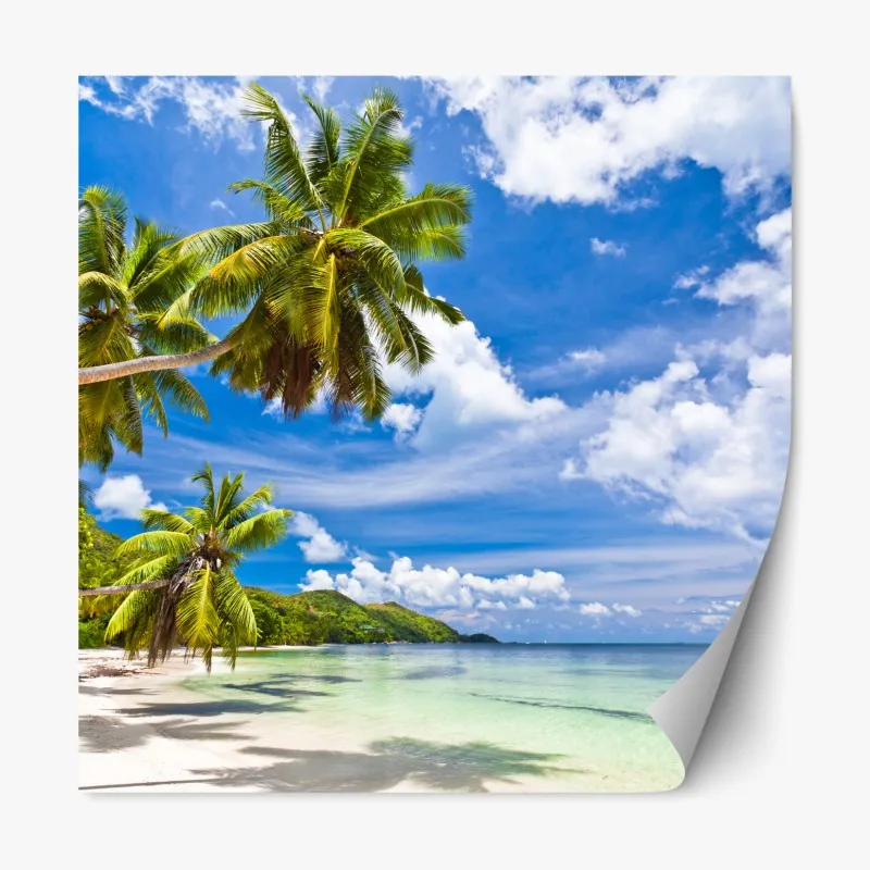 Naklejka repozycjonowalna nieskończone czerwone róże – Wallissimo®