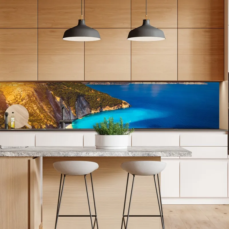 Naklejka repozycjonowalna odważny geometryczny wzór na ścianę – Wallissimo®