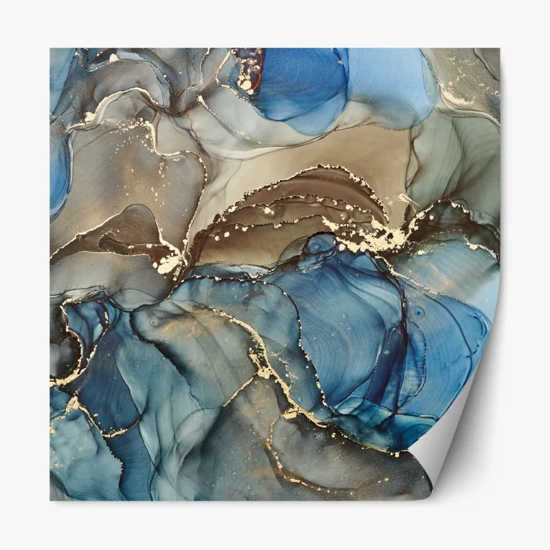 Naklejka repozycjonowalna trio słoneczników na żółtym tle – Wallissimo®