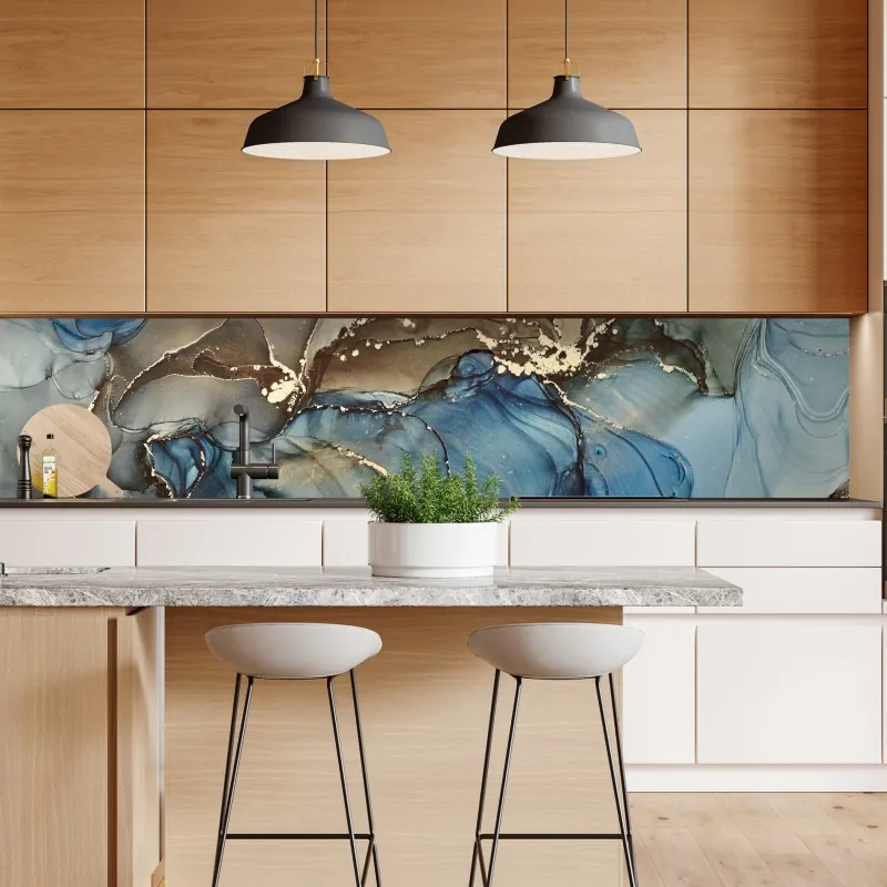 Naklejka repozycjonowalna trio słoneczników na żółtym tle – Wallissimo®