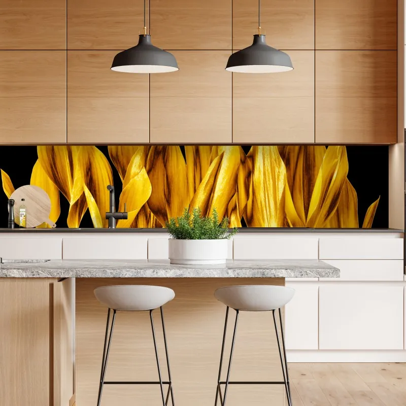 Naklejka repozycjonowalna delikatny akwarelowy wzór z liśćmi eukaliptusa – Wallissimo®