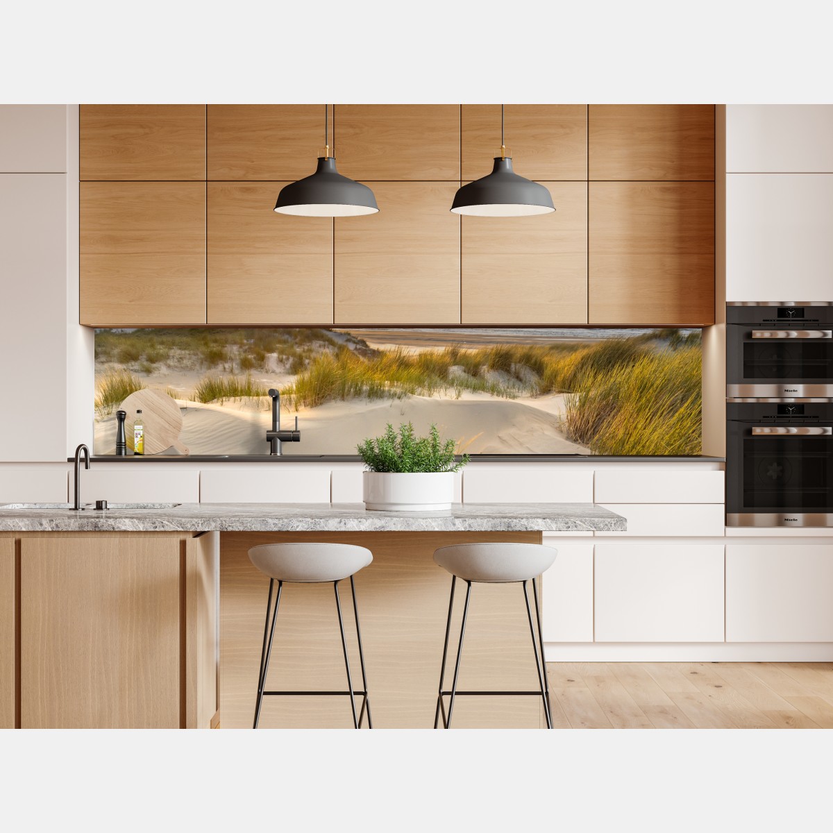 Naklejka repozycjonowalna zachód słońca nad wydmami Ameland – Wallissimo® Naklejka repozycjonowalna zachód słońca nad wydmami Ameland – Wallissimo®