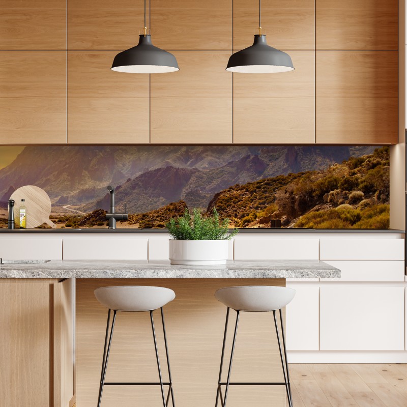 Naklejka repozycjonowalna droga w góry na Teneryfie – Wallissimo® Naklejka repozycjonowalna droga w góry na Teneryfie – Wallissimo®