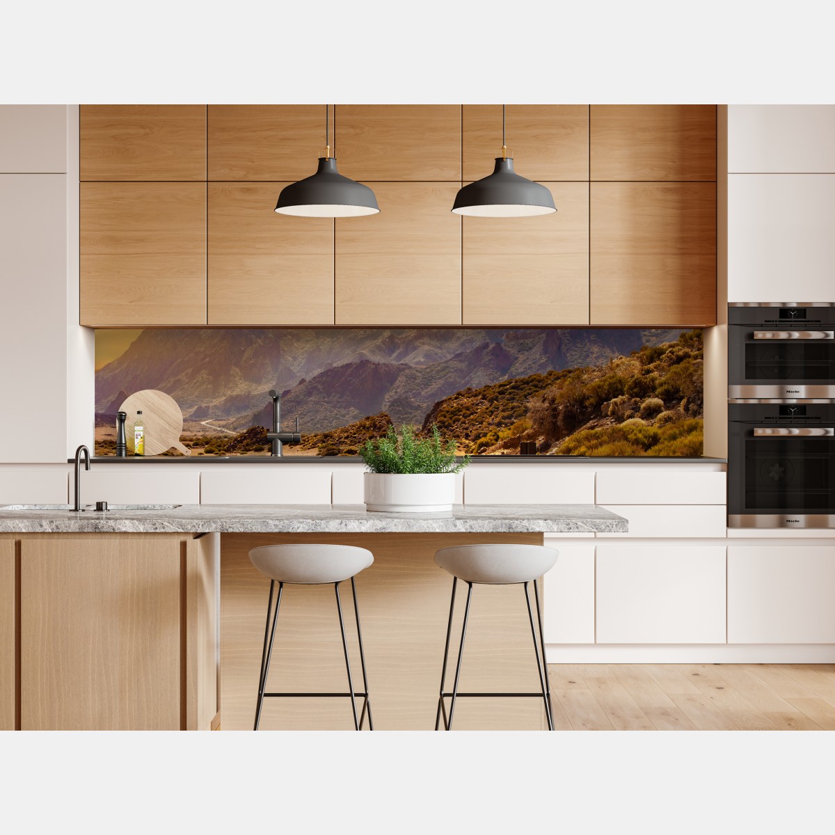 Naklejka repozycjonowalna droga w góry na Teneryfie – Wallissimo® Naklejka repozycjonowalna droga w góry na Teneryfie – Wallissimo®