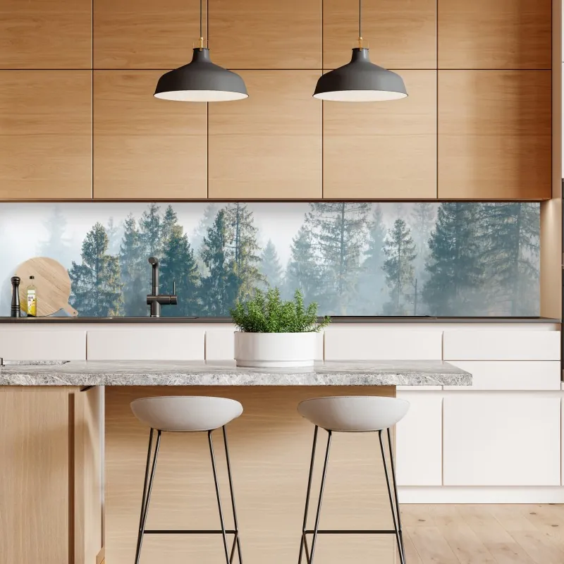 Naklejka repozycjonowalna biały trójwymiarowy geometryczny wzór low-poly – Wallissimo®