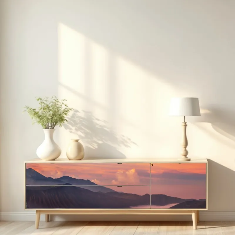 Naklejka repozycjonowalna żywy żółty kwiat rzepaku w zbliżeniu – Wallissimo®