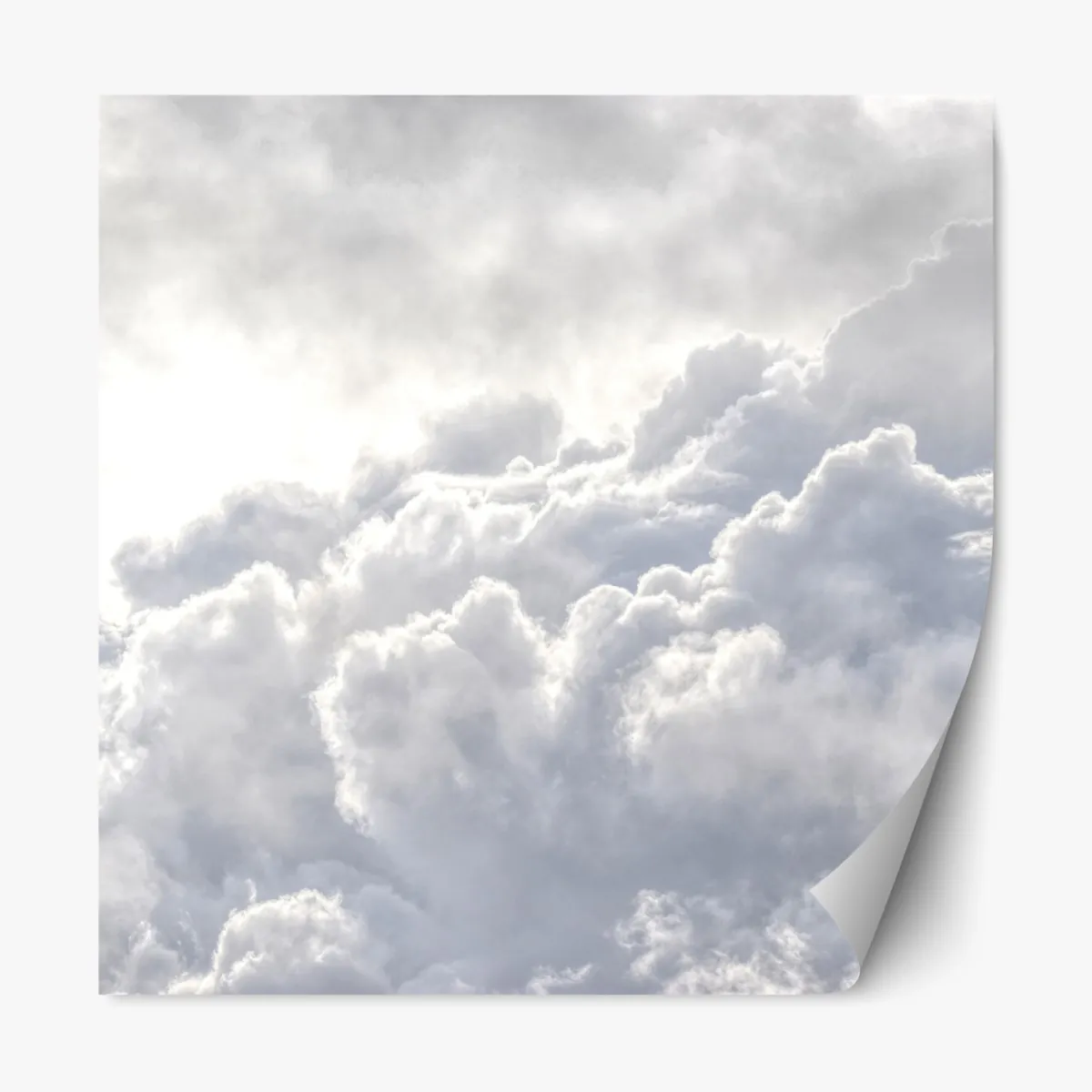 Naklejka repozycjonowalna eteryczny pejzaż chmur – Wallissimo® Naklejka repozycjonowalna eteryczny pejzaż chmur – Wallissimo®