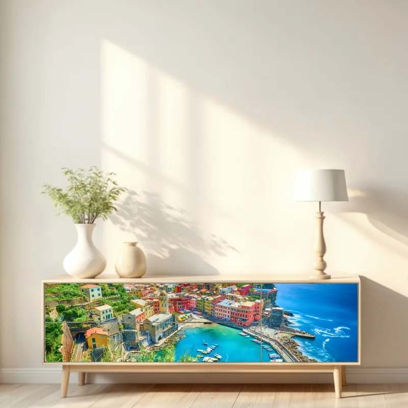 Naklejka repozycjonowalna wieża Eiffla i karuzela w Paryżu – Wallissimo®