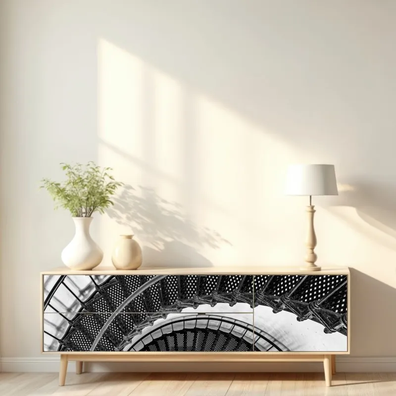 Naklejka repozycjonowalna spokojne alpejskie jezioro – Wallissimo®