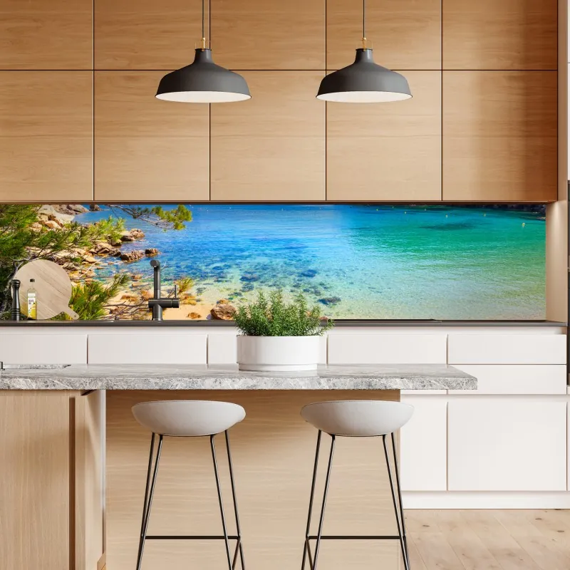 Naklejka repozycjonowalna białe zbliżenie stokrotki na czarnym tle – Wallissimo®